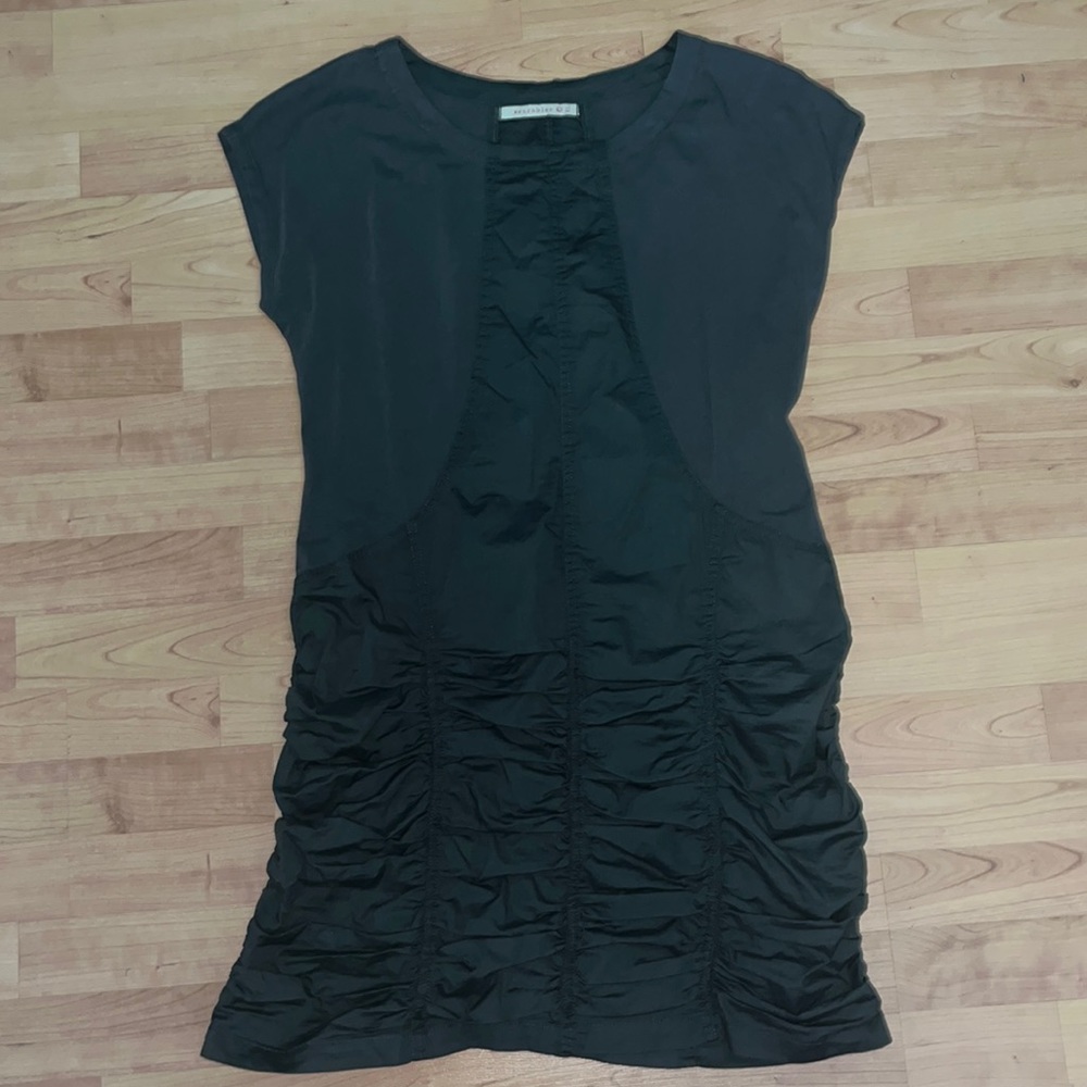 Wearables cargo mini dress, army green color, size XL